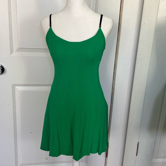 Sandro Paris emerald green sleeveless mini dress - Picture 3 of 7